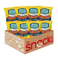 Rold Gold Pretzels Tiny Twists 2 Ounce (Pack of 64) 롤드 골드 프레첼 작은 트위스트 2온스(64팩), 64개, 56g