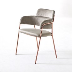  온가구 GC301 그레이 벨벳 디자인 암체어 팔걸이인테리어첼제스틸의자식탁주방카페업소용대기커피숍, 상세페이지 참조 