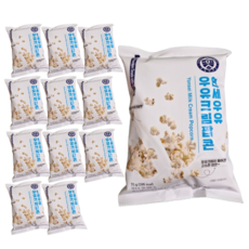 연세우유 우유크림팝콘, 12개, 70g