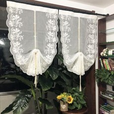 로만쉐이드 커튼 미완성품 리프트 펀칭 로마 주방 작은 블라인드 베란다 거실, 01 응설(후크 스틱 듀얼 타입), 01 63x115