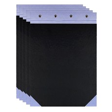 마이다스 A4 종이 고급 흑표지 파일 10개입, 3세트, 흑색