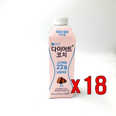 종근당건강 다이어트 코치 초코맛 1박스