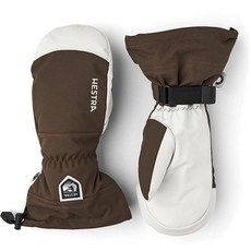 헤스트라 Army Leather Heli 스키 장갑 - 스키 스노우보드 및 등산용 클래식 스노우 벙어리 장갑 블랙 6 104676, 10, 10