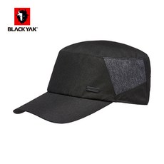 BLACKYAK천오아아크 가을 남성 사파리 러닝 헬스 피트니스 레쉬가드 캐주얼 모자 FCM905, 블랙