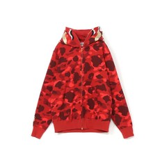 BAPE 베이프 COLOR 더블 샤크 만차 지퍼 후드티