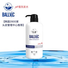 ballvic 남성 샴푸 500g 샴푸 트리트먼트 영양분 무 성분 보비, 1개, 0ml