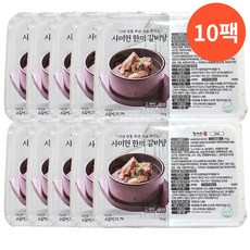 사미헌 한끼 갈비탕 맛있는 갈비탕, 700g, 10개