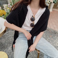 키친윙 겨울 가을 계절 삼각 수건 숄 외 여성 소프트 보온 어깨 투웨이