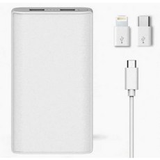 프라임 보조배터리 10000mAh 2포트 5핀 8핀 C타입 동시충전