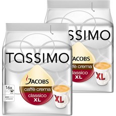 Tassimo 제이콥스 인 Caffe 크레마 XL 레인 포레스트 얼라이언스 Verifie, 선택, 상세설명참조