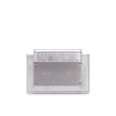 [국내매장판] 정품 마뗑킴 ACCORDION WALLET IN SILVER 아코디언 지갑 실버