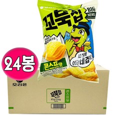 오리온 꼬북칩 콘스프맛 65g, 24개