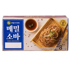 이가자연면 메밀소바 136.5g X 8입