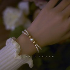 18k진주팔찌