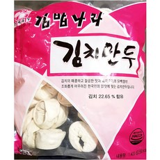 김밥나라 김치만두 1.4K 트레이더스 구리야끼 오색만두피 명인