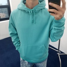 남녀공용 프리미엄 무지 오버핏 기모 후드티 5컬러