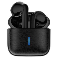 와피크 커널형 무선 블루투스 이어폰 i30 ACC ENC 노이즈 캔슬링 HiFi 고음질 C타입 충전케이블, 블랙