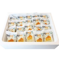 제주 크림치즈쑥떡 20개(개별포장), 20개(아이스박스+비닐포장), 1개