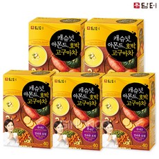 담터 캐슈넛아몬드호박고구마차, 18g, 40개입, 5개