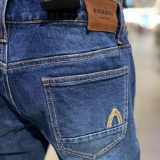 [버커루 여름 특가전] [BUCKAROO JEANS] 버커루 진 남성 프리미엄 깔끔하고 예쁜 기본 워싱 테이퍼드핏 청바지