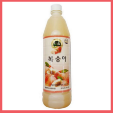 청솔 복숭아원액 835ml, 4개, 4개