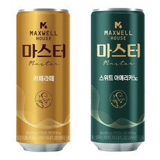 맥스웰 콜롬비아나 240mLx60캔(카페라떼30+스위트30) 캔커피/무배, 240ml, 60개