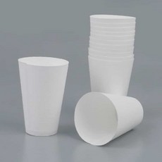 생수컵 100P 위생종이컵 위생봉투컵 꼬깔컵 정수기일회용컵, 1개