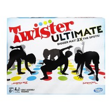Twister Ultimate 트위스터 얼티밋 더 큰 매트 더 많은 색상의 스팟 가족 어린이 파티 게임
