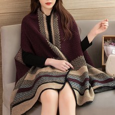 머플러 스카프 숄 캐시미어 목도리 담요 스타일리시 케이프 망토 여성 여자 겨울 패션