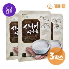 케어웰 시니어영양죽 40g x 30포 x 3박스, 없음