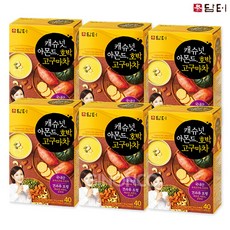 담터 캐슈넛아몬드호박고구마차, 18g, 40개입, 6개
