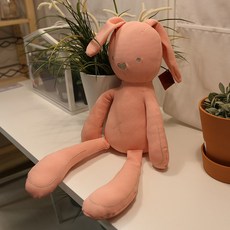 짱구 유리 토끼 인형 화풀이 애착 침대 포옹 인형, A_40cm