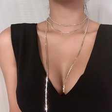 보석오팔목걸이