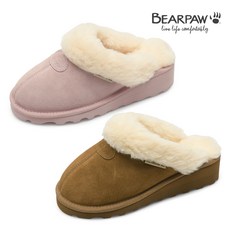 베어파우(BEARPAW) AGATA 웨지양털슬리퍼 (womens) 2종 택1