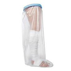WaterProof 캐스트 방수포 기브스방수커버 다리 팔 방수 샤워커버, 다리 L (FS-2105), 1개
