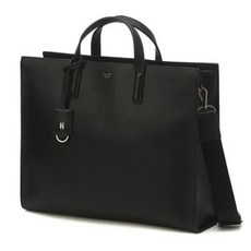 [HAZZYS ACC]HJBA0F765BK/블랙 서류형 소가죽 토트백