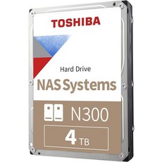 도시바 N300 12TB NAS 3.5인치 내장 하드 드라이브 - CMR SATA 6Gb/s 7200RPM 256MB 캐시 - HDWG21CXZSTA - 도시바n300