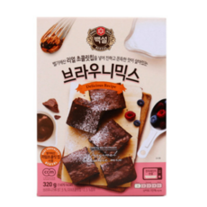 백설 브라우니 믹스, 320g, 95개