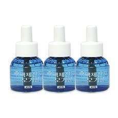 그린세이프 일명 액체모기향 45일 전자모기향 리필, 45ml, 3개