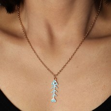 오닉스클로버목걸이