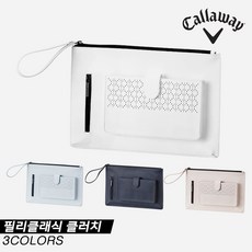 [캘러웨이코리아정품]2021 캘러웨이 CG 컬렉션 필리 클래식 클러치(CG COLLECTION FILLY CLASSIC CLUCH) 골프백파우치[4COLORS][, 네이비, 파우치