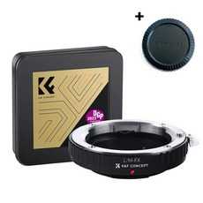 KnF LM-FX 렌즈 어댑터 라이카 M 렌즈 - 후지 X 바디 (뒤캡옵션) Leica M Lens to Fuji X adapter (FX cap option), LM-FX + 뒤캡, 1개