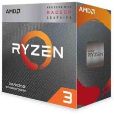 AMD 라이젠 3 3200G 4코어 잠금 해제 데스크탑 프로세서 Radeon 그래픽 탑재