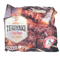 [트레이더스] T STARNDARD 숯불 데리야끼 닭꼬치1.2kg 아이스박스+아이스팩 술안주 아이들간식, 1.2kg, 1개