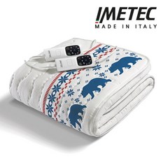 이탈리아 이메텍 전기요 프리미엄 전자파안심 스마트항균 순면 더블 IMC-905 (곰), 히팅패드(IHP-888)