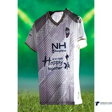 스타일 김천상무 K1 리그 축구유니폼 반팔 스포츠 티셔츠 경기복 응원복 축구 남여공용 속건성 어웨이