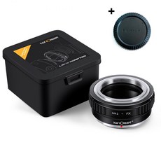 KnF M42-FX 렌즈 어댑터 M42 마운트 렌즈 - 후지 X 바디 (뒤캡옵션) M42 Lens to Fuji X adapter (FX cap option), M42-FX + 뒤캡, 1개 - xtreamerav-m4