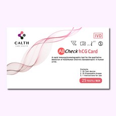 켈스 임신 테스트기 All Check HCG card (25T), 1세트