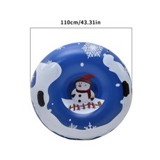 눈사람튜브썰매