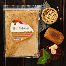 들풀 국산 콩을 재래식으로 빚어낸 한식 메주가루(막장 된장용) 500g, 1개